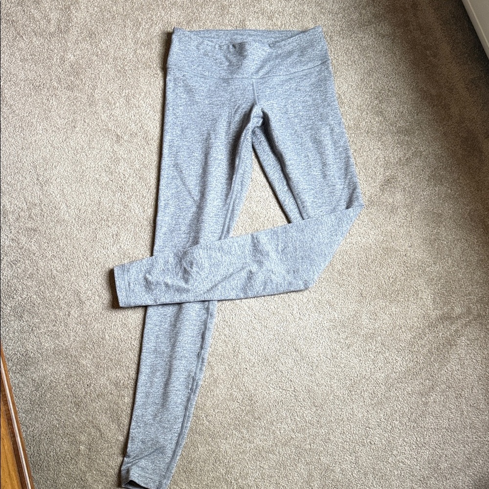 Lululemon Athletica Heathered Gray Leggings